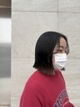 クゥ(coeur) 切りっぱなしボブ