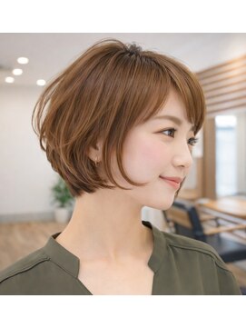 アルー ヘアーデザイン 中山寺店(aluu hair design) 小顔ボブ