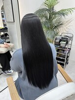 ジーナ 吉塚(Zina) 地毛風フェイクブラック【福田】吉塚美容室 髪質改善 縮毛矯正