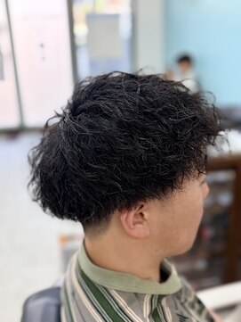 サムズヘア(Sam's hair) メンズカットツイストスパイラルパーマ
