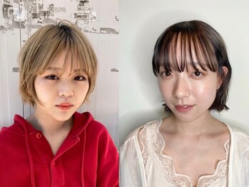 ヌウ(nuu)の写真/《*前髪や顔まわりで、雰囲気は変わる*》伸ばしかけでも少しのデザインで新鮮に。可愛さからモードまで