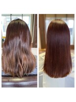 ヘアーズ はれるや(hair's)&nbsp;髪質改善トリートメント+カラー黒髪暗髪ナチュラル艶カラー