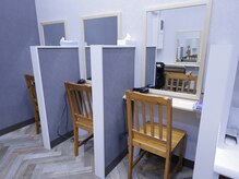 ビービー コモディイイダ 鶴ヶ島店(BeBe)の雰囲気（周りを気にすることなくお使いいただけるセルフブローブース）
