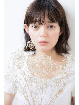 ボンヌーベル 【Bonne Nouvelle】外国人風*切りっぱなし質感ボブ