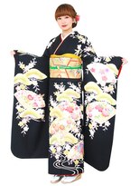 ゲッカビジン(GEKKABIJIN)&nbsp;レンタル振袖FS-45 37000円《東京着物レンタル/六本木月下美人》