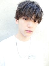 【くせ毛風パーマを加えた無造作スタイル】カット＋ポイントパーマ ¥6700［青山/表参道］