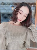 大人かわいい美髪ナチュラルボブ20代30代40代