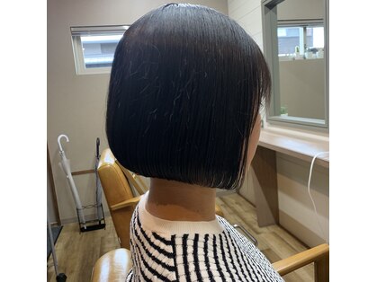 シアンヘアデザイン(cyan hair design)の写真