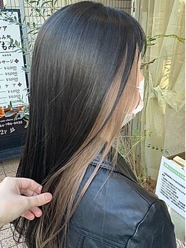 ネオリーブエム(Neolive em;) インナーカラー×グレージュカラー☆