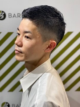 バーバーバー 四谷(BARBER-BAR) 大人カッコいい30代40代50代以上アップバンクショート