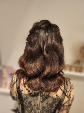 着付けヘアセット専門店 ウィズ(With) ゆるふわダウンスタイル