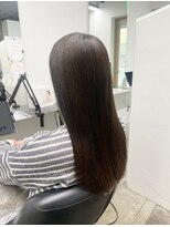 イレス 札幌円山店(IRESU) ドレスヘア/ショコラアッシュ/縮毛矯正・ストレート