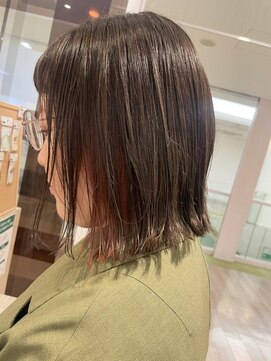 オットー バース(Otto BIRTH) インナーカラーピンクイヤリングカラータッセルボブ