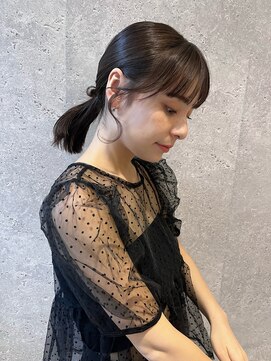 アース 三軒茶屋店(HAIR&MAKE EARTH) タイトポニー/タイトアレンジ/お呼ばれヘア