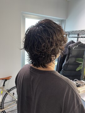 パーク バイ クリーム 大宮(PARK by CREAM) 【メンズ】メディアムスパイラルパーマ