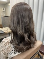 テーラヘアー 四街道店(TELA HAIR)&nbsp;ブリーチ無しグレージュ 【TELAHAIR 四街道】