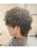 メンズツイスパ ウルフ