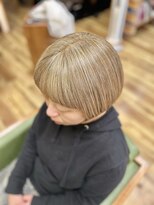 ピッカヘアーデザイン(PICKA hair-design)&nbsp;白髪ぼかし　髪質改善カラー