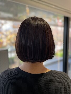 アース 国立店(HAIR&MAKE EARTH) アドミオカラーで艶カラー