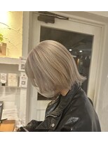 ヘアサロン リーフ(Hair Salon Leaf) ホワイトベージュ　[10代/20代/30代]　ハイトーン/ベージュ