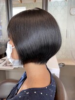 ドラマチックヘア 川鶴店&nbsp;ツヤツヤ丸みボブ