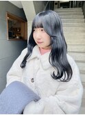 《shii../内城》#ブルーカラー #ブルーブラック