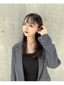 レスピア 銀座中央通り店(Respia) 艶髪ストレート/フェイスレイヤー【銀座/有楽町】30代40代50代