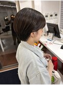 レディースショートマッシュ