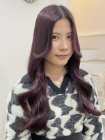 アルファバイオリカ(ALPHA by ORIKA)&nbsp;韓国っぽhair♪ワインレッド