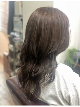 ルアン(Luan) ロング×マットベージュ