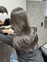 エースヘアー(A.hair)&nbsp;オリーブグレージュ/レイヤーカット/髪質改善トリートメント