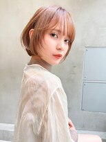 メーヴェ(Mowen) mowen ピンクベージュ　ハンサムショート