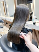 ロンド ロワール 門前仲町(Lond Loire)&nbsp;ボブショートボブ縮毛矯正ベージュグレージュ門前仲町