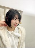 【LS HAIR菊地】シンプルにかわいいボブ