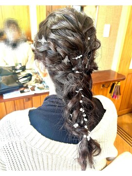 エクステンション クーチャー(Extention Cu'cha) 編みおろしアレンジ