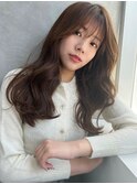 韓国風  艶髪 ヨシンモリ 2WAY バング