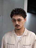 フィフス トウキョウ (fifth TOKYO) 渋谷緩めスパイキーパーマルーズショートメンズショート