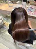ナチュラルツヤストレート