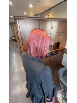 髪の美院 シャルマン ビューティー クリニック(Charmant Beauty Clinic) ピンクカラー