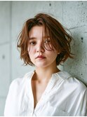 クラゲヘアー/小顔に見せるヘア/ココアベージュ/表参道