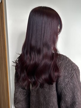 エクテ(ecouter) ノンジアミンカラーボルドーカラー大人ガーリーヨシンモリ