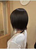 切りっぱなしボブ