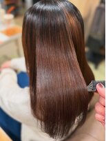 ヘアアトリエ ナイン(hair atelier nine) ヘッドスパ/チェリーレッド/ハイレイヤーウルフ/髪質改善/福島市