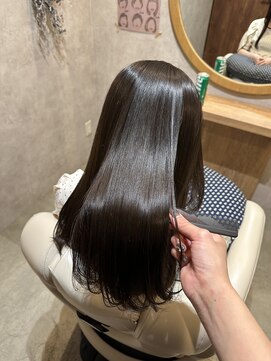 カナモ(Canamo) グレージュカラー/透明感カラー/艶髪/水素カラー/髪質改善