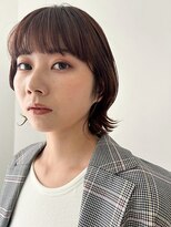 キース ヘアアンドメイク 恵比寿(kith. hair&make)&nbsp;ショート/レイヤーボブ/透明感ブラウン/くびれ