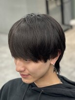 オーバル バイ アピッシュ(OVARL by apish)&nbsp;パーマ落とし/メンズウルフ/曲がる縮毛矯正