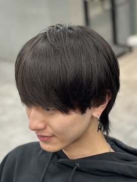 オーバル バイ アピッシュ(OVARL by apish) パーマ落とし/メンズウルフ/曲がる縮毛矯正