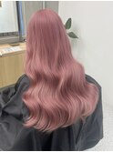 インナーカラー/トリートメント/デザインカラー/ペールピンク
