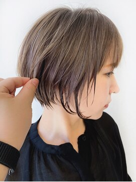 ステップ(STEP) 【姫路STEP】大人可愛い絶壁解消ショート＊オーガニックカラー