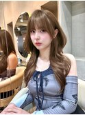 ロング/オリーブベージュ/イメチェン